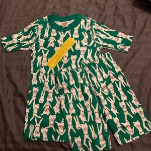 Hanna Andersson- Green Easter Pjs Size 8